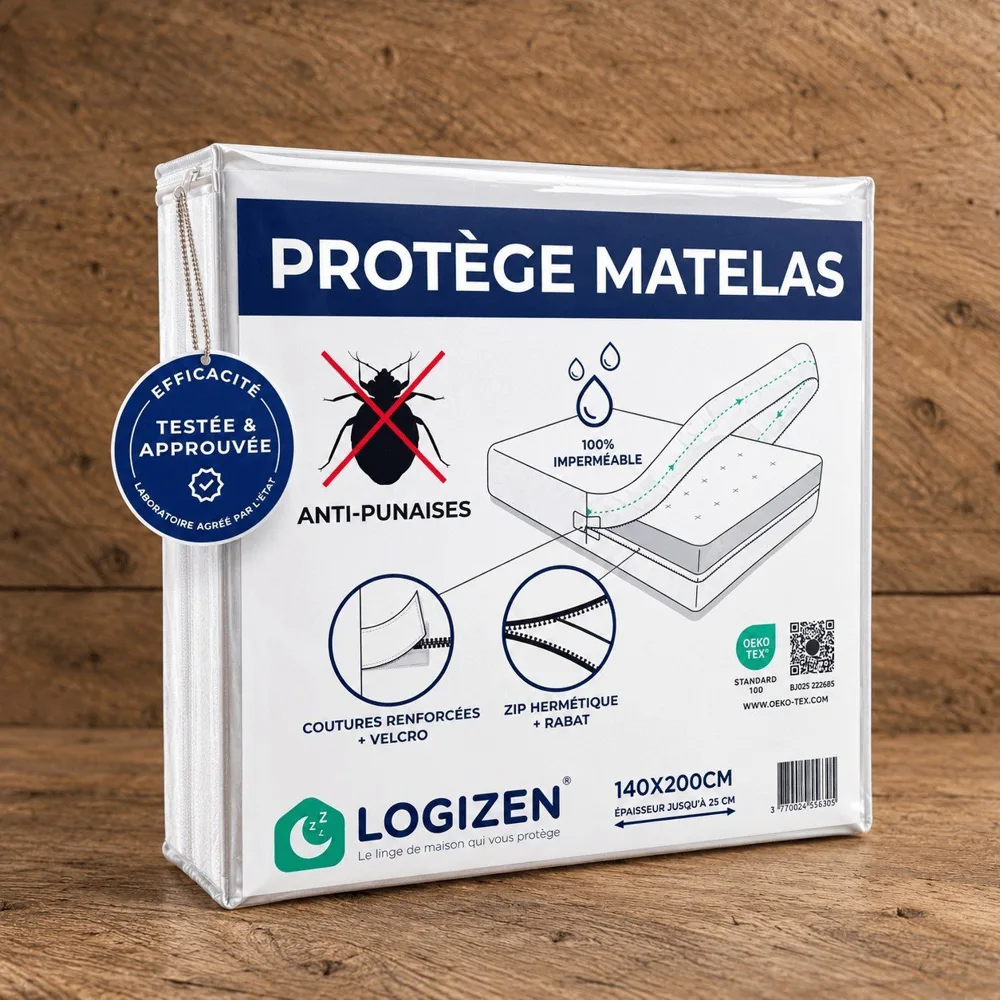Protège-matelas intégral Logizen