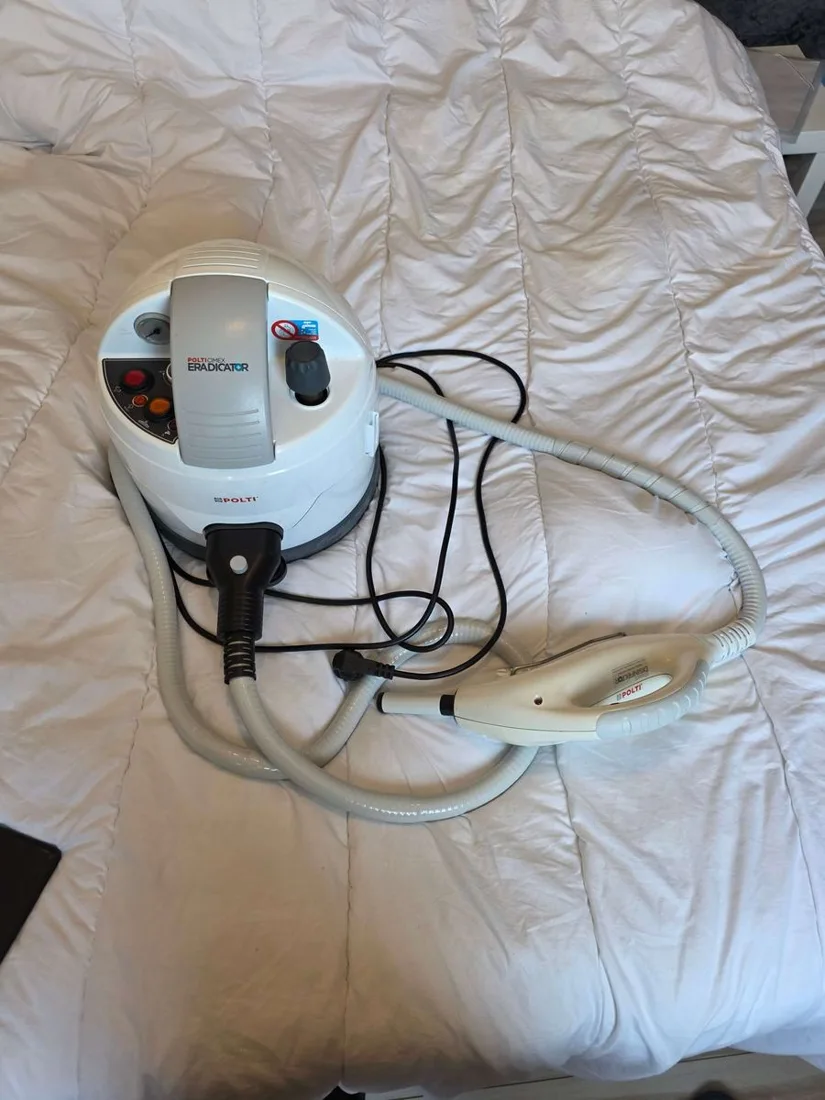 Mon appareil à vapeur sèche Cimex Eradicator