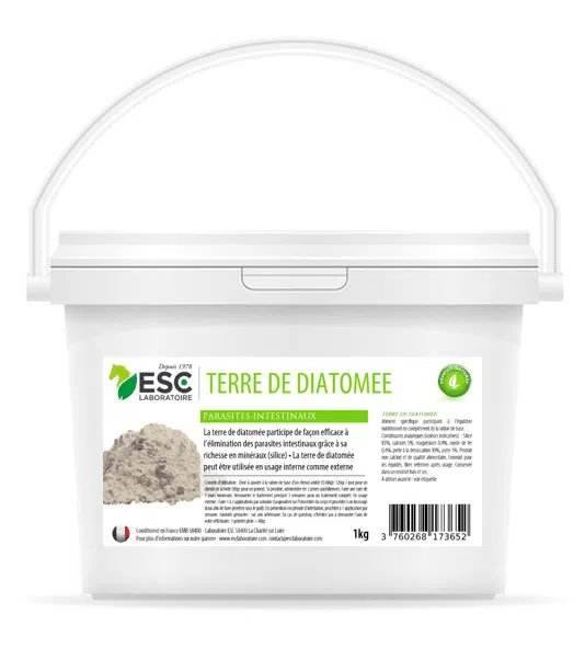 Seau de terre de diatomée professionnelle utilisée dans le protocole de traitement